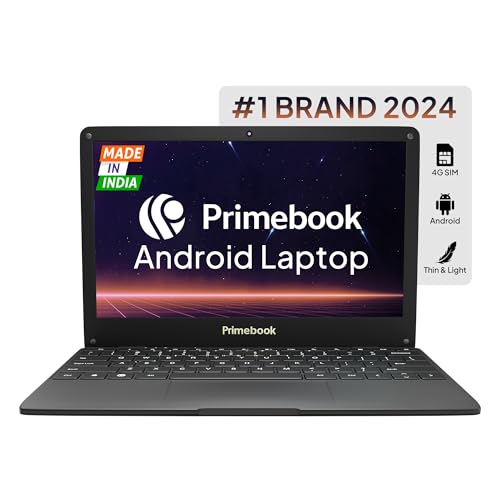 Primebook 4G, 2024(New, WiFi+4G) Android Based MediaTek MT8788